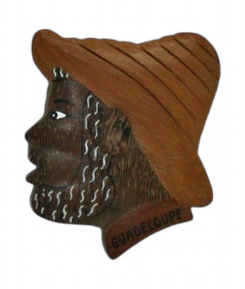 Magnet bois - tête coupeur de canne 