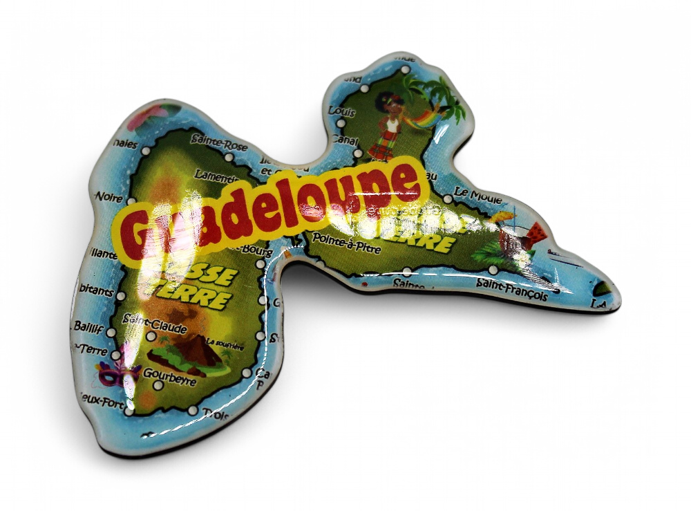 Magnet Epoxy Carte Détaillé+Illustration