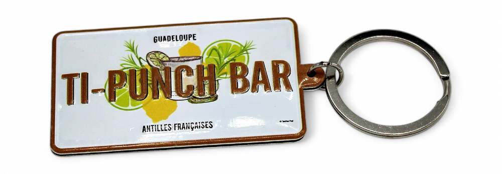 Porte-Clé Plaque Ti Punch