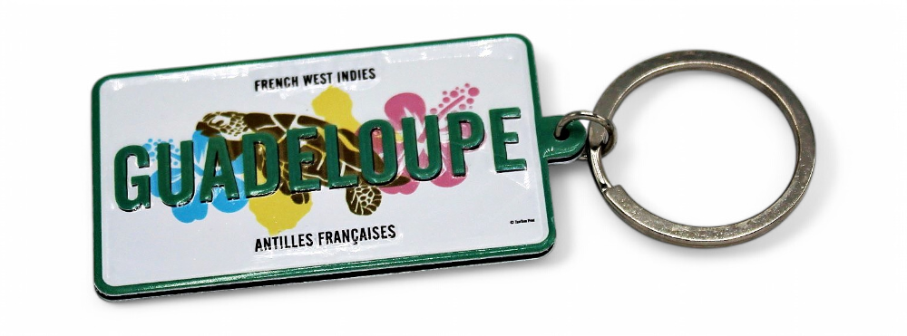 Porte-Clé Plaque Tortue