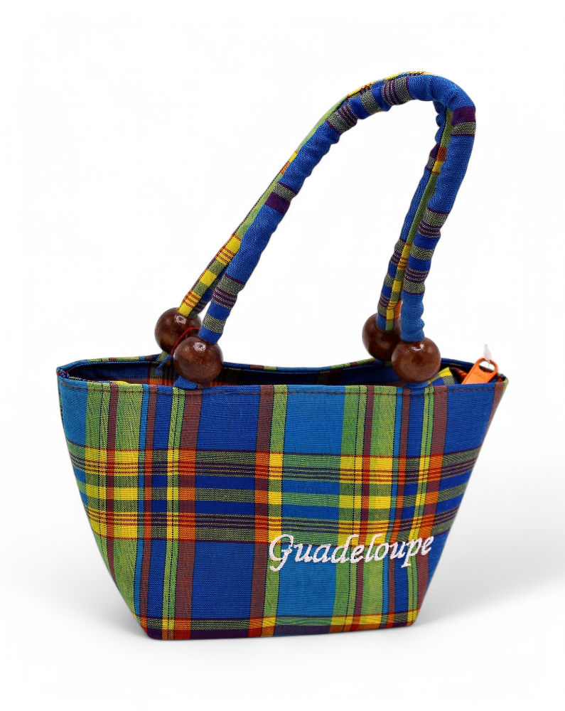 Sac Avec Perle Madras