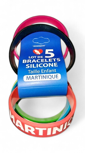 Bracelet Silicone I Love Enf Lot