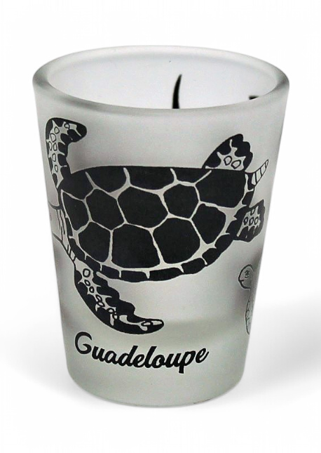 Verre Shot Givre Tortue Noir