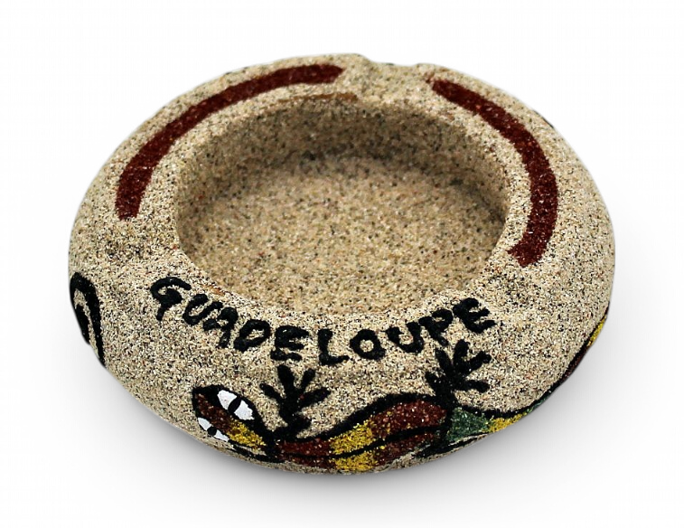 Cendrier Deco Sable & Gecko L