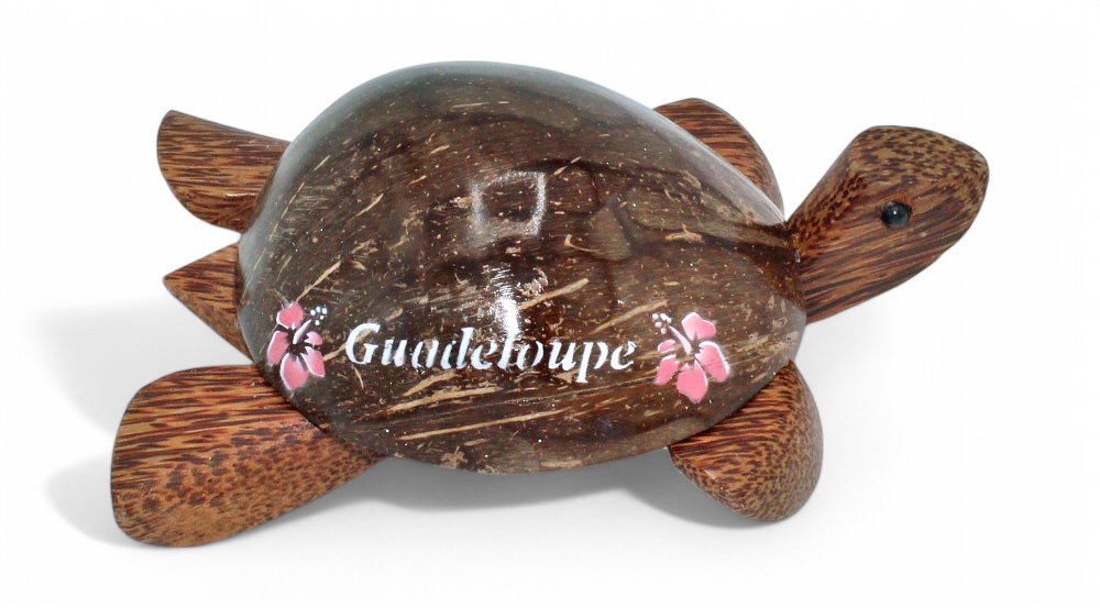 Cendrier Tortue couvercle coco Air brush