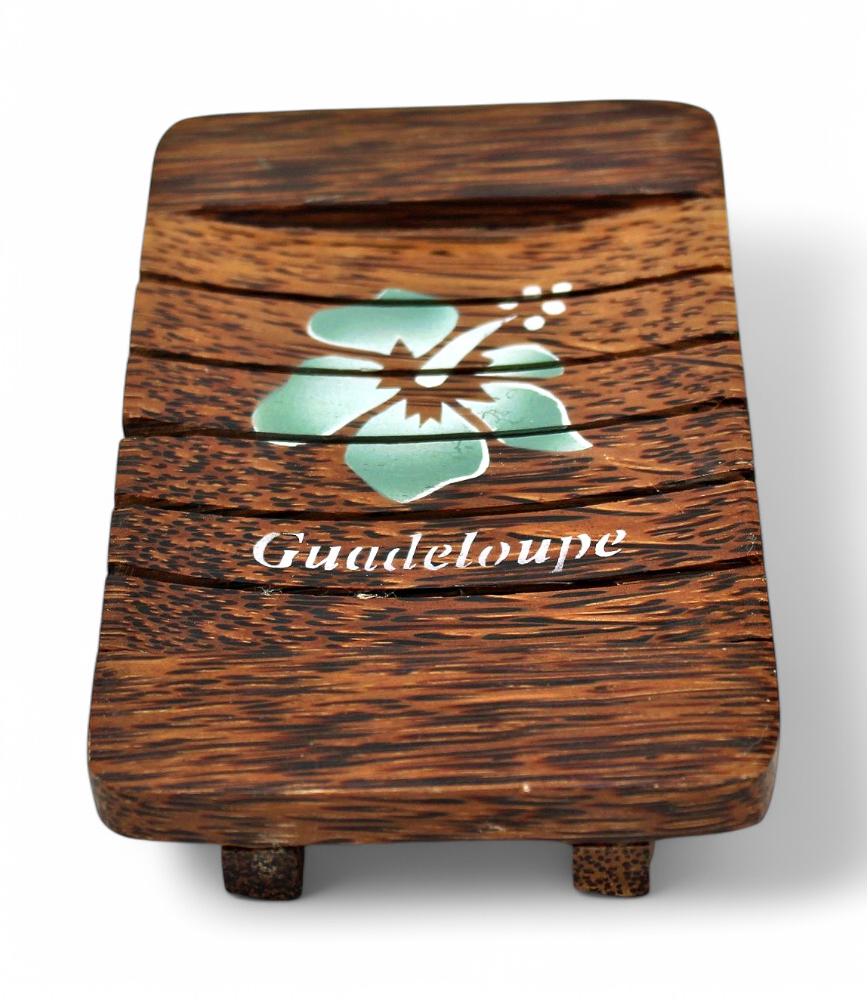 Porte Savon Bois De Palmier