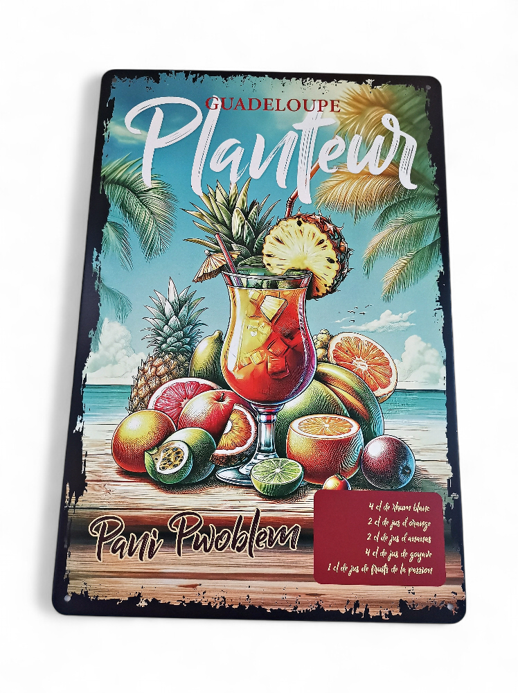 Affiche Métal 20X30 - Planteur