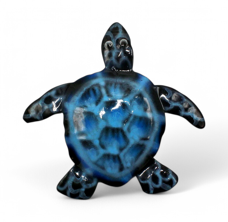 Applique Tortue Metal 10Cm