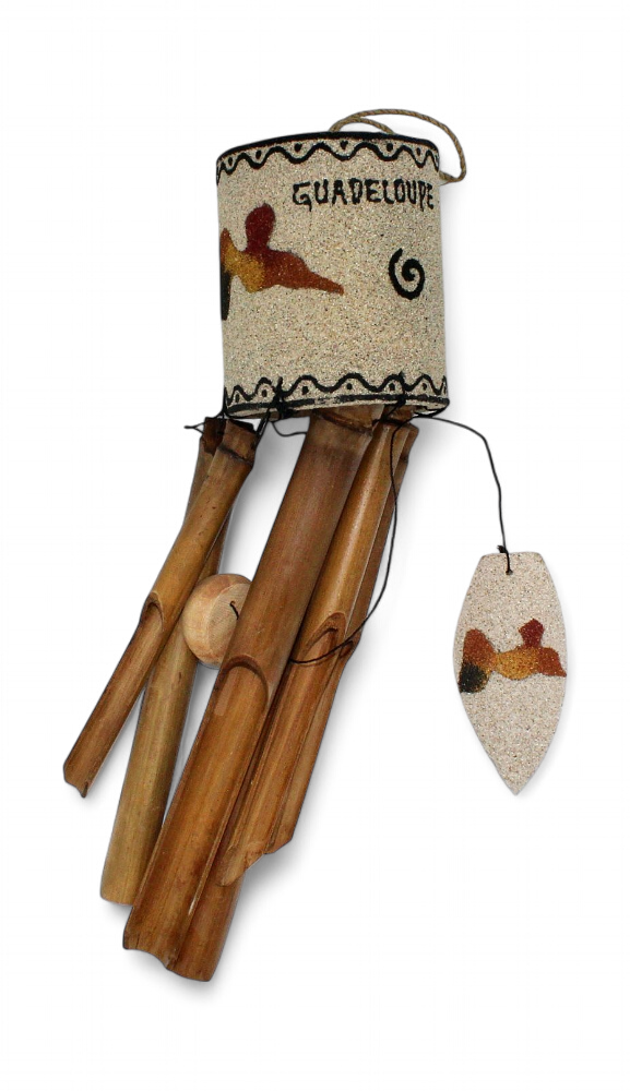 Carillon Bambou 30 cm Sable cocotier