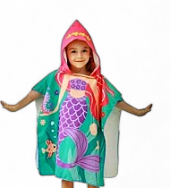 Poncho Enfant Microfibre