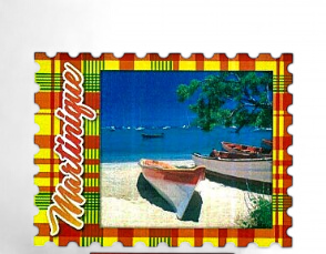 Magnet Bois Timbre Madras Yoles