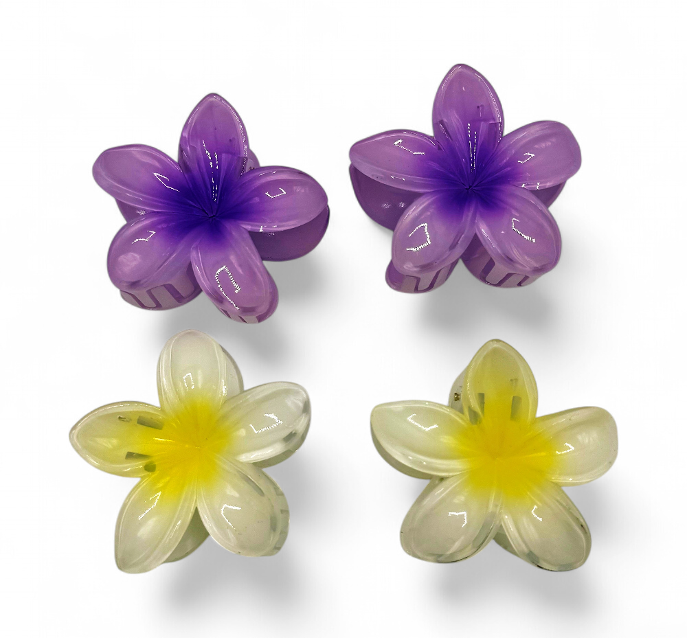 Grande Pince À Cheveaux Fleur