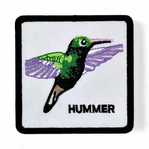 Patch Carré Colibri