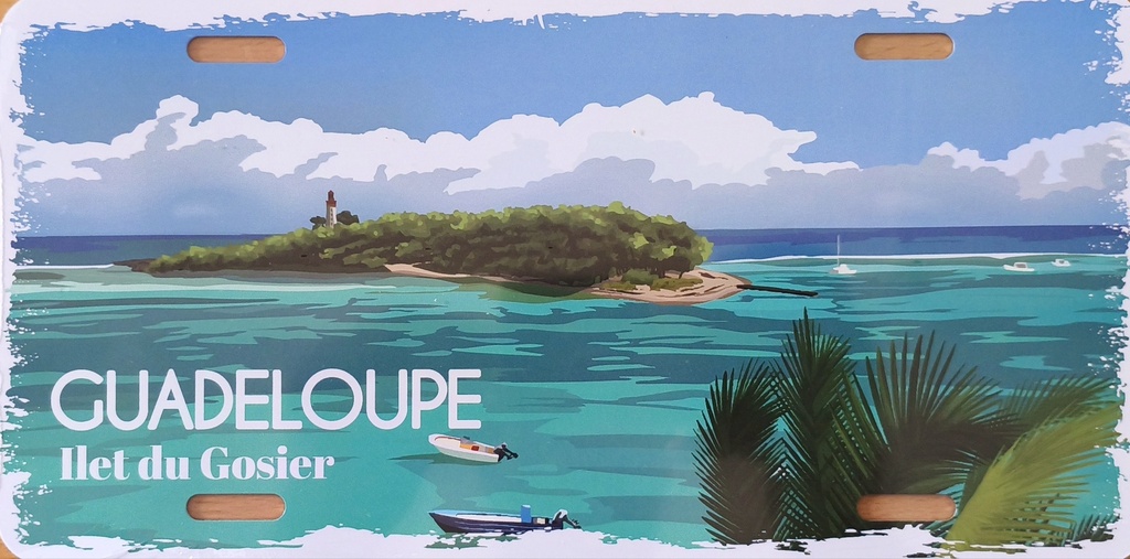 Plaque 15X30 Ilet Gosier GP 