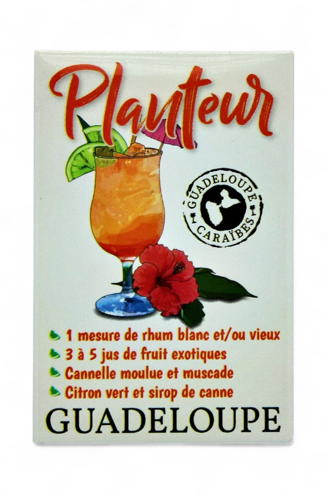 Magnet illustration Recette Planteur