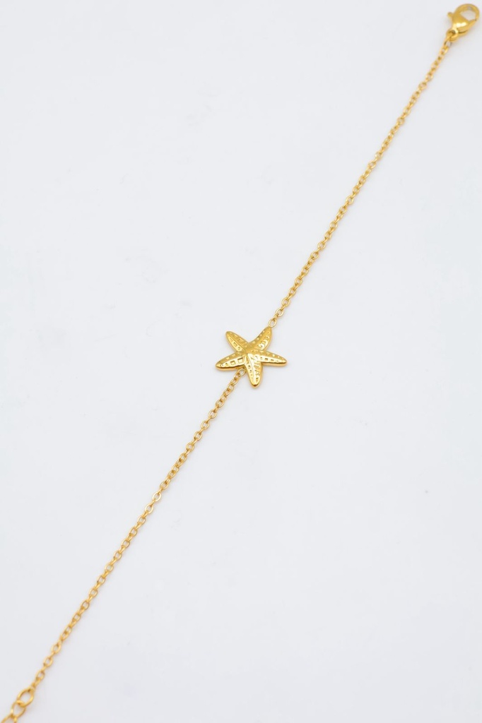 Bracelet inoxydable couleur or