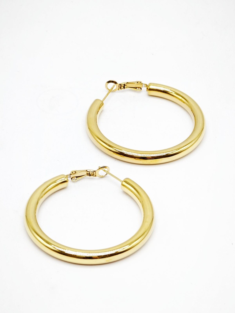 Boucle D'oreille inoxydable créole