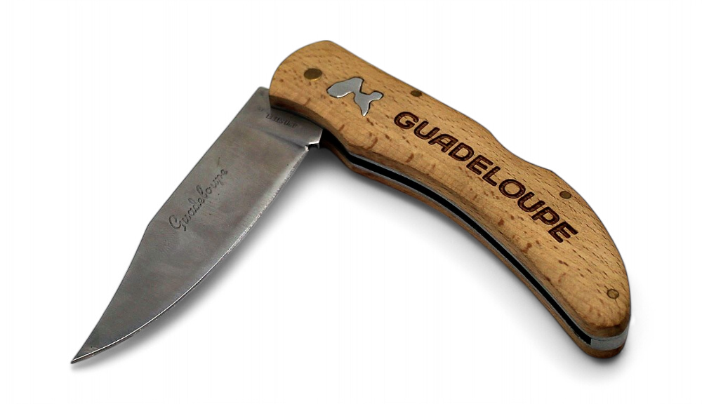 Coffret couteau manche en bois personnalisé