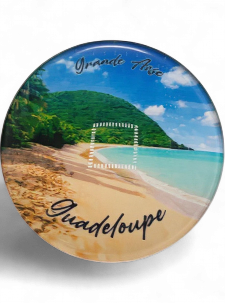 Magnet Verre - Plage de Grande Anse GP