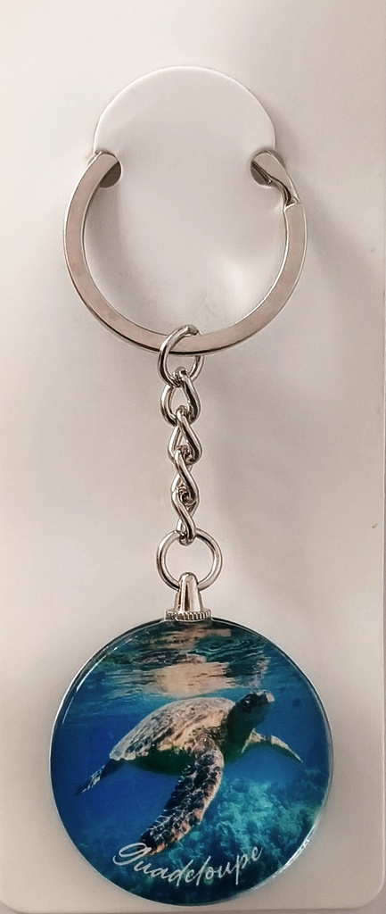 Porte-clé Verre - Tortue de mer